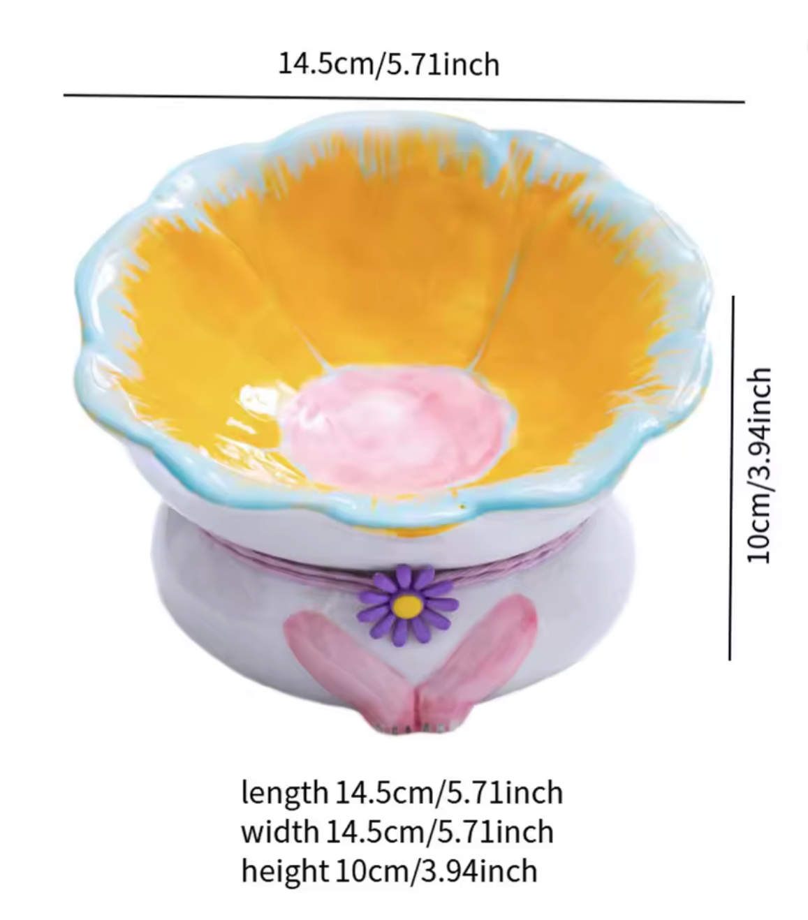 Ceramic Cat Bowl